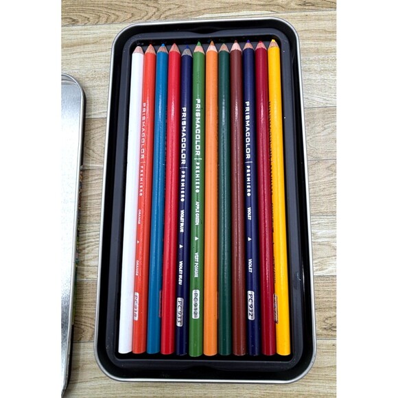 Prismacolor Premier Colored Pencils Artist Quality Rich Thick Color 24 Piece EUC - Picture 3 of 10